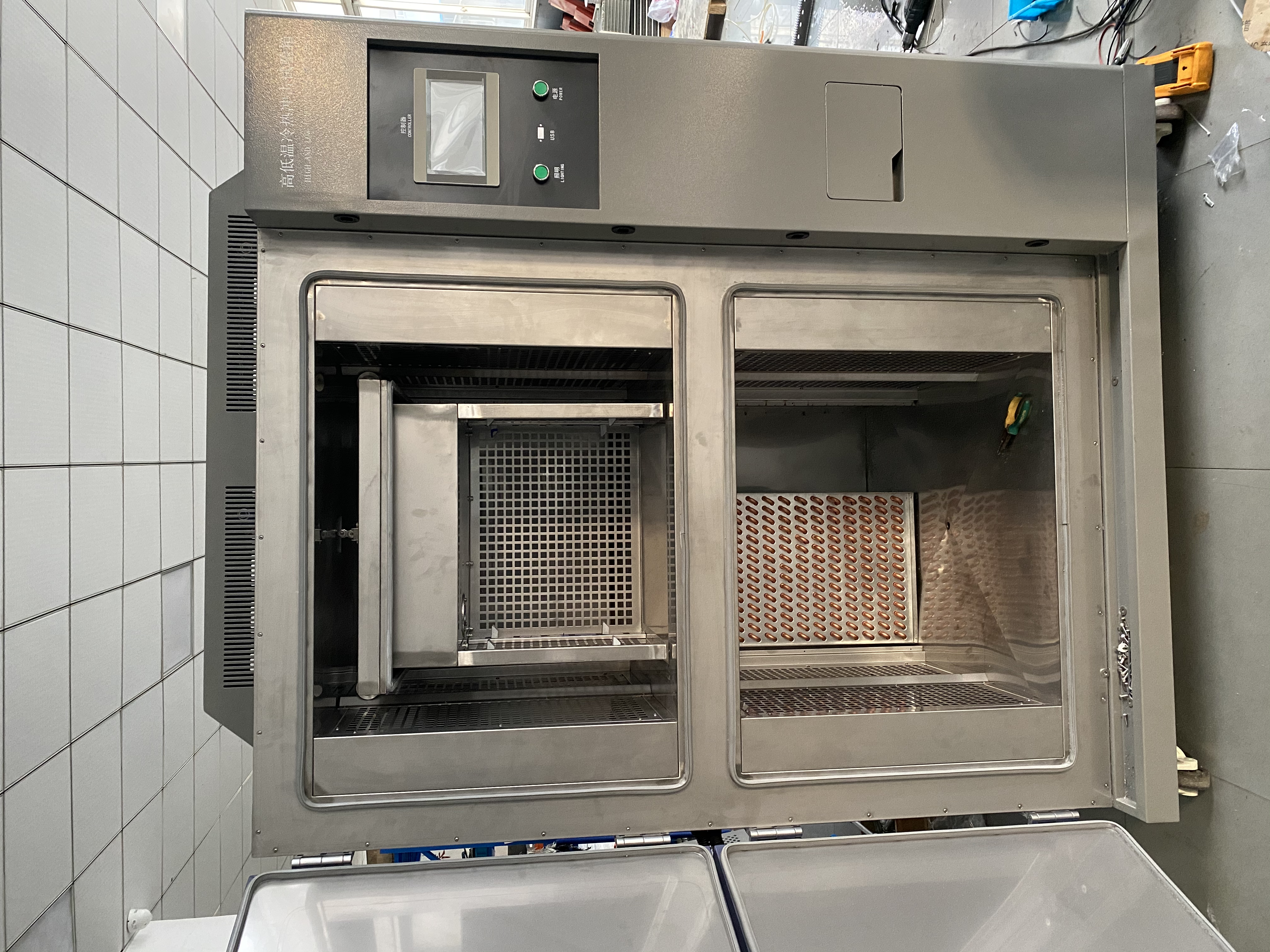 冷熱沖擊試驗(yàn)箱示意圖